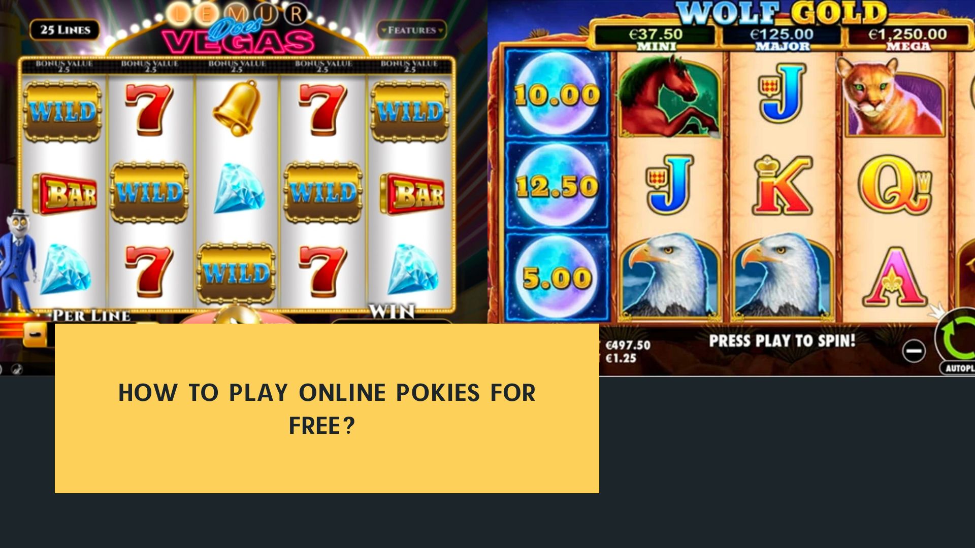 Play free online pokies in Australia 2022