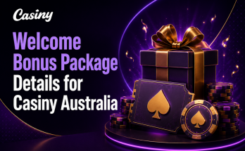 Welcome Bonus Package Details for Casiny Australia